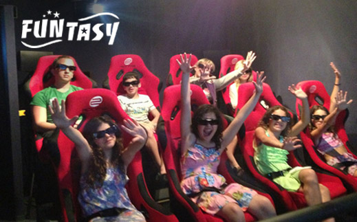 קולנוע 7D  -  סרט VIP זוגי