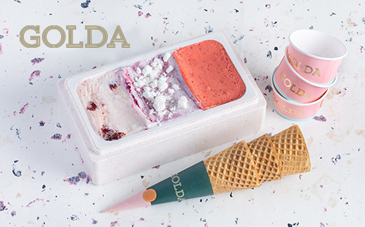 גלידה גולדה - חצי קילו גלידה