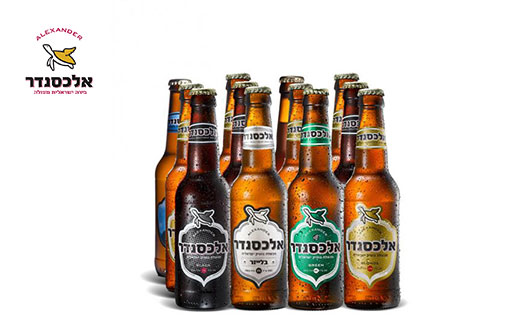 בירה אלכסנדר - 12 בקבוקים