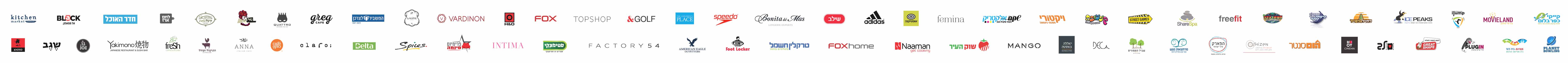 רשימת הרשתות שעובדות עם נופשונית